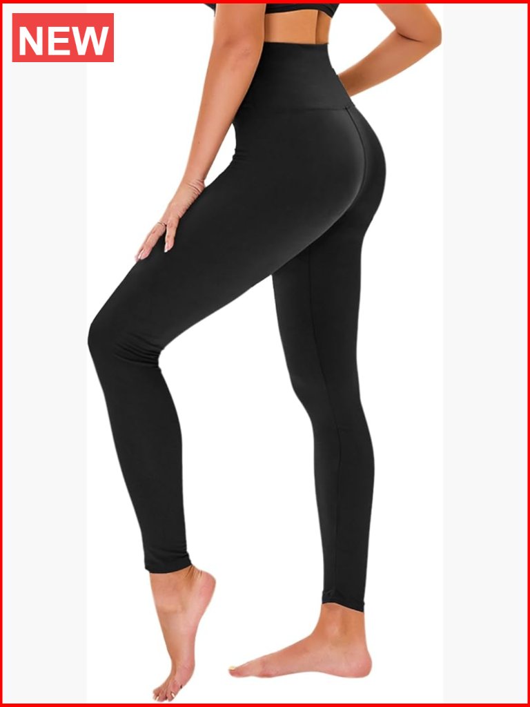 High Waisted Leggings Tummy Control Workout Yoga Pants With Pockets
